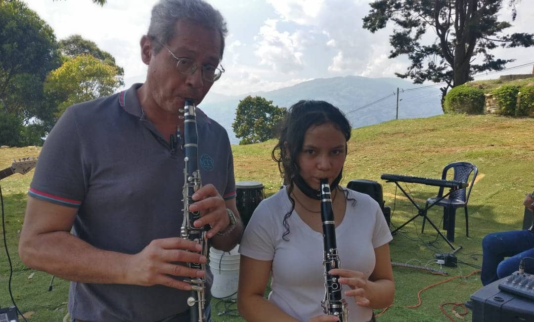 Klarinetten in Colombia!