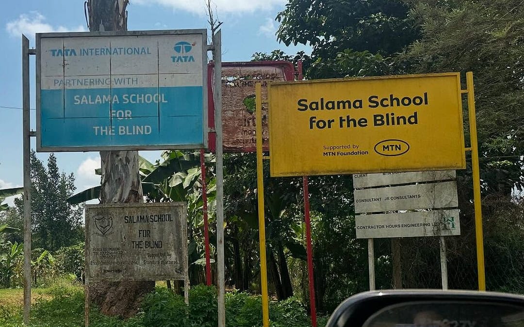 Lesson visit Salaama School for the Blind