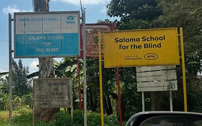 Lesson visit Salaama School for the Blind