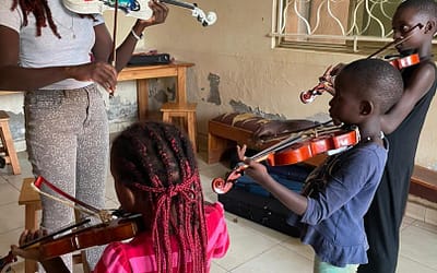 New project: String Class at Africa Music School