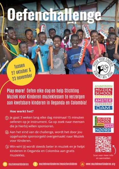 Practice Challenge Muziekschool Amsterdam en Amsterdam Noord