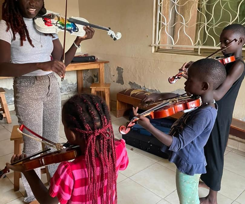 New project: String Class at Africa Music School